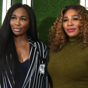 Venus Williams and Serena Williams at HISTORYTalks 2022: Your Place in History at DAR Constitution Hall in Washington, DC on September 24, 2022.