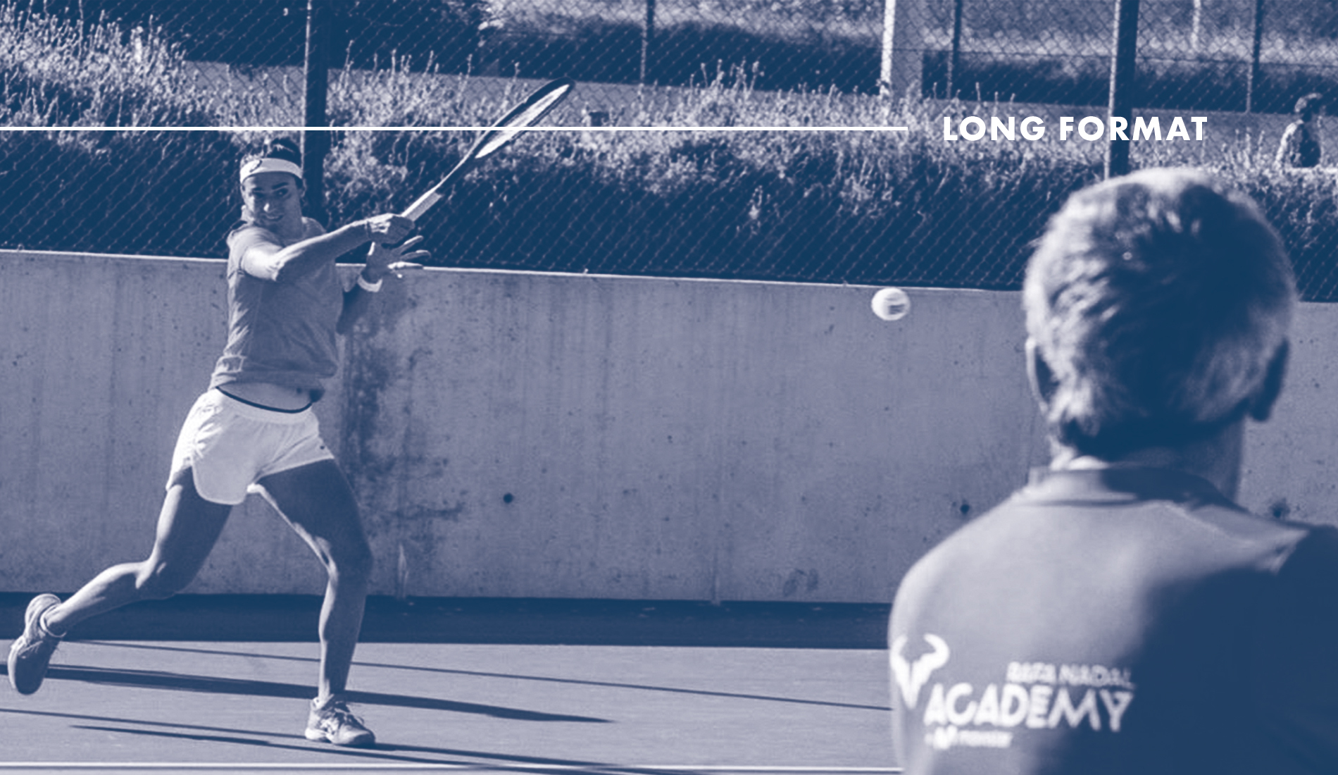 Caroline Garcia, Nadal Académie (Long Format Tennis Majors)