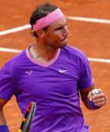 Rafael Nadal at Rome in 2021