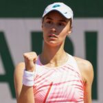 Anhelina Kalinina at Roland-Garros in 2021