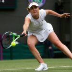 Elina Svitolina at Wimbledon in 2021