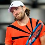 Lucas Pouille at Montpellier in 2021