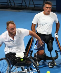 Nicolas Peifer & Stéphane Houdet at the Tokyo Paralympics in 2021