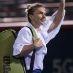 Simona Halep at Montreal in 2021