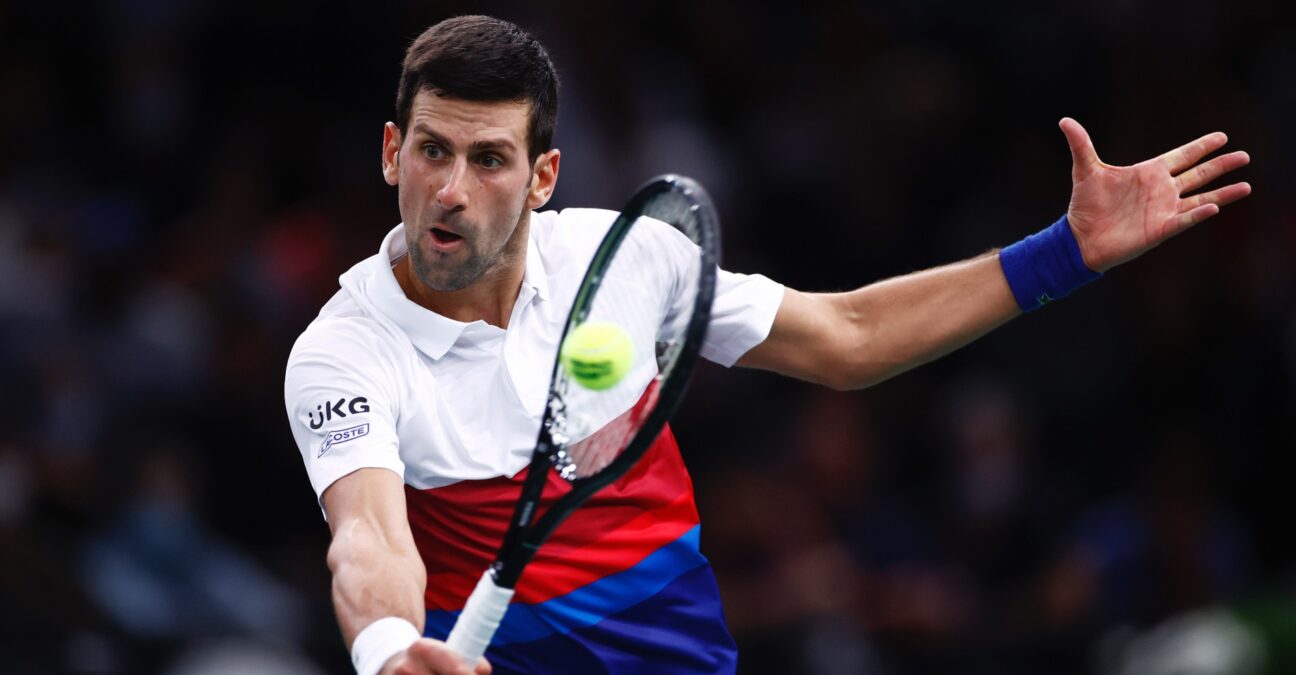Novak Djokovic Rolex Paris Masters 2021