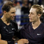 Rafael Nadal et Denis Shapovalov, Abou Dabi 2022