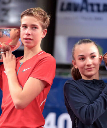 Thijs Boogaard and Julia Stusek, Petits As 2022