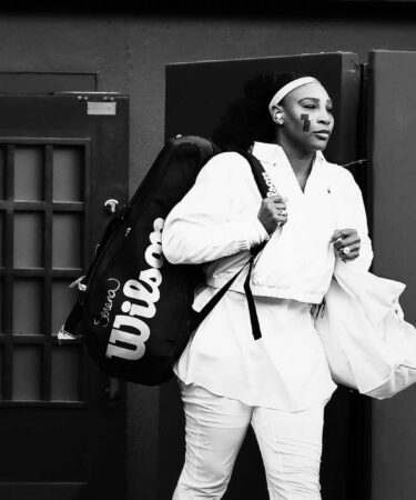 Serena Williams, noir et blanc pré-retraite (2022)